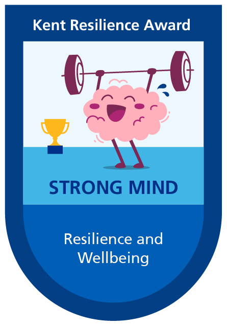 Kent Resilience Award Strong Mind badge